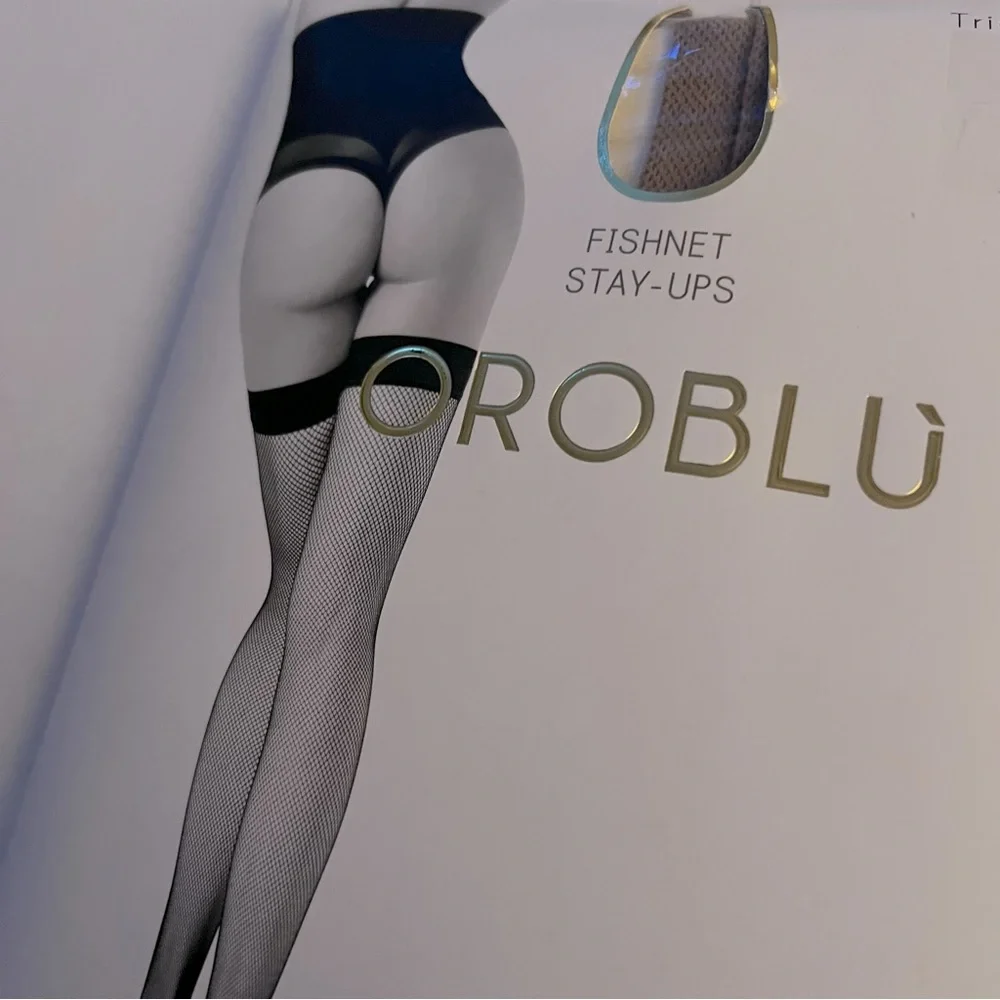 OROBLU tricot fishnet